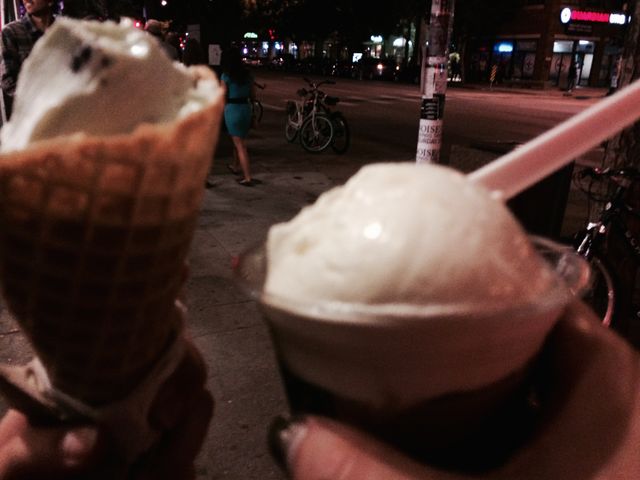 ice cream cones
